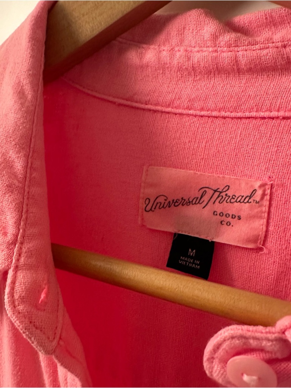 Universal Thread Pink Midi Shirt Dress - Picture 4 of 6